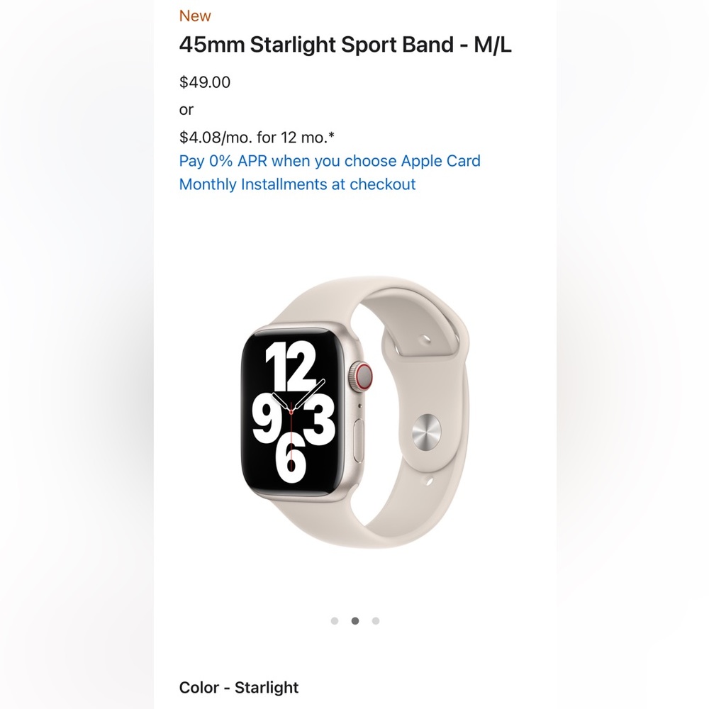Apple Watch Sport band